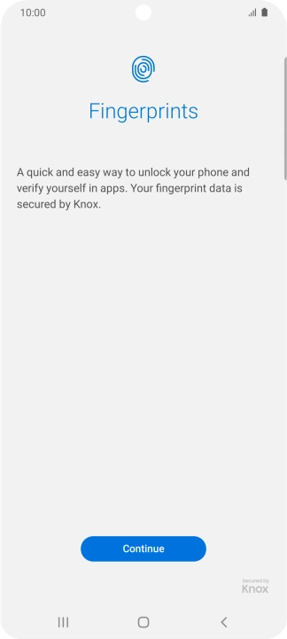 Press Continue. Press Continue.