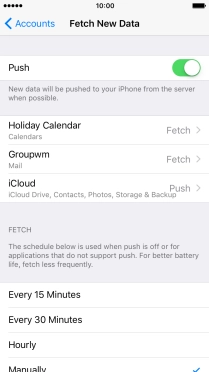 Press the indicator next to Press the indicator next to