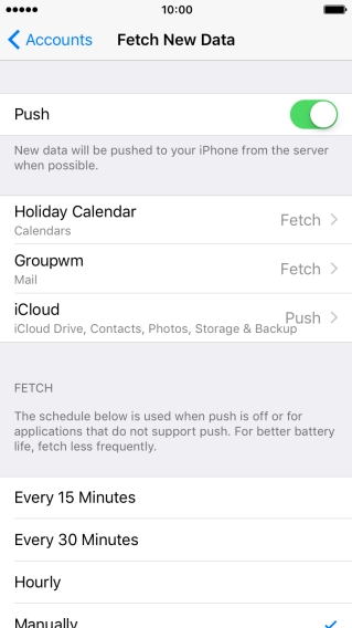 Press the indicator next to Press the indicator next to
