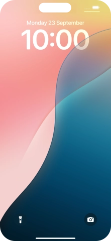 Slide your finger upwards starting from the bottom of the screen. Slide your finger upwards starting from the bottom of the screen.