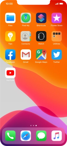 Press and hold any app. Press and hold any app.