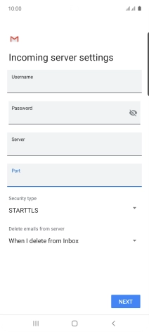 Press the drop down list below Press the drop down list below