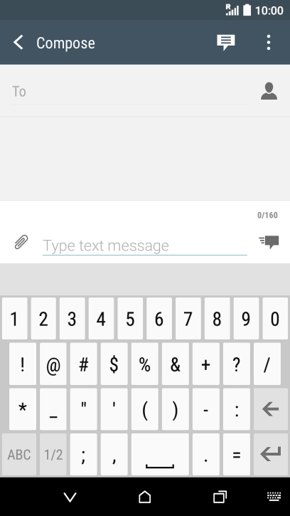Press the required numbers and symbols. Press the required numbers and symbols.