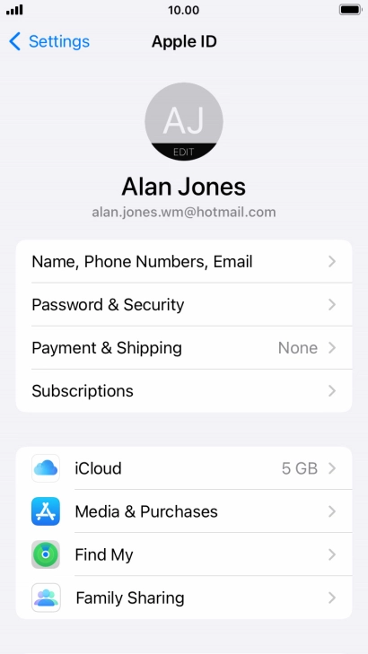 Press the Home key to return to the home screen. Press the Home key to return to the home screen.