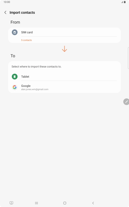 Press Tablet. Press Tablet.