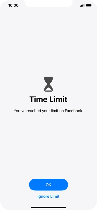 Press Ignore Limit. Press Ignore Limit.