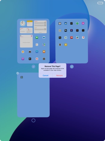 Press Remove. Press Remove.