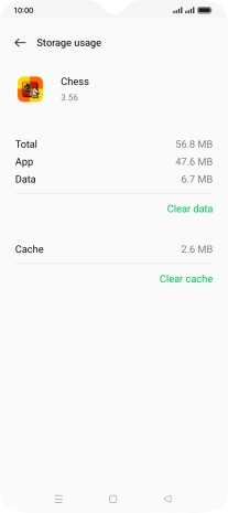 Press Clear cache. Press Clear cache.