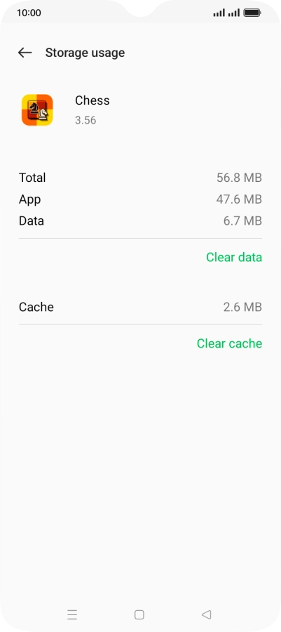 Press Clear cache. Press Clear cache.
