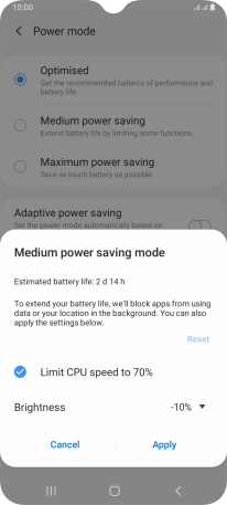 Press Apply. Press Apply.