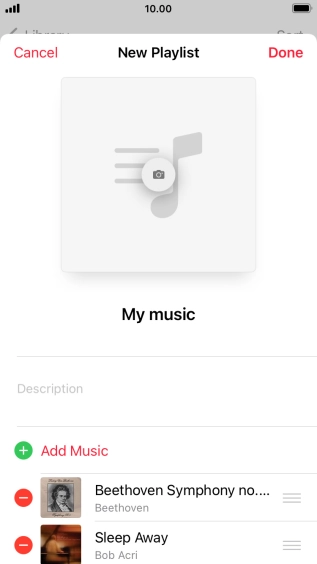 Press Done. Press Done.