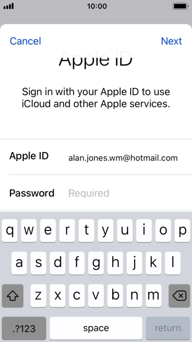 Press the field next to Press the field next to