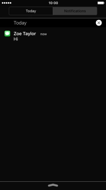 Press the required notification and follow the instructions on the screen to use the selected function. Press the required notification and follow the instructions on the screen to use the selected function.