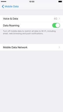 Press the Home key to return to the home screen. Press the Home key to return to the home screen.