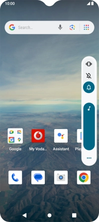 Press the required setting to turn silent mode on or off. Press the required setting to turn silent mode on or off.