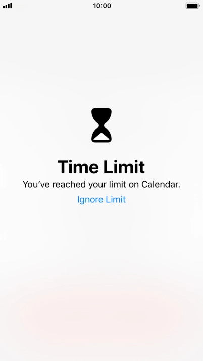 Press Ignore Limit. Press Ignore Limit.