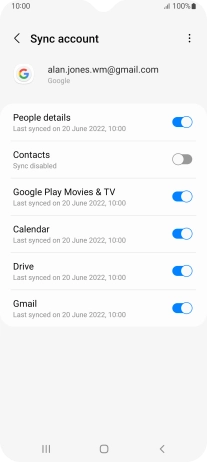 Press the indicator next to Press the indicator next to