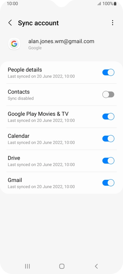 Press the indicator next to Press the indicator next to