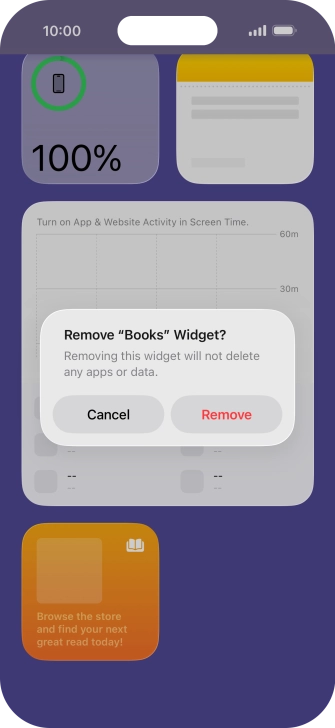 Press Remove. Press Remove.