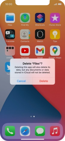 Press Delete. Press Delete.