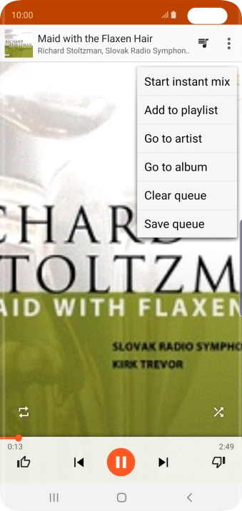 Press Add to playlist. Press Add to playlist.