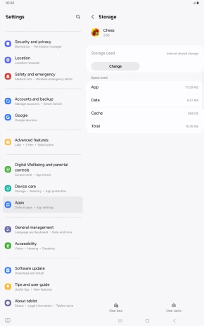 Press Clear cache. Press Clear cache.