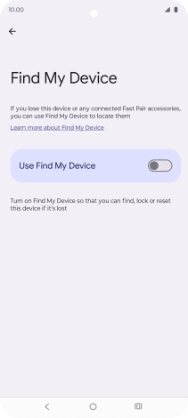 Press the indicator next to Press the indicator next to