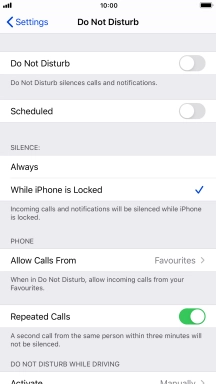 Press the indicator next to Press the indicator next to