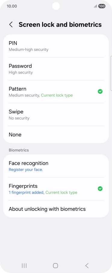 Press None. Press None.