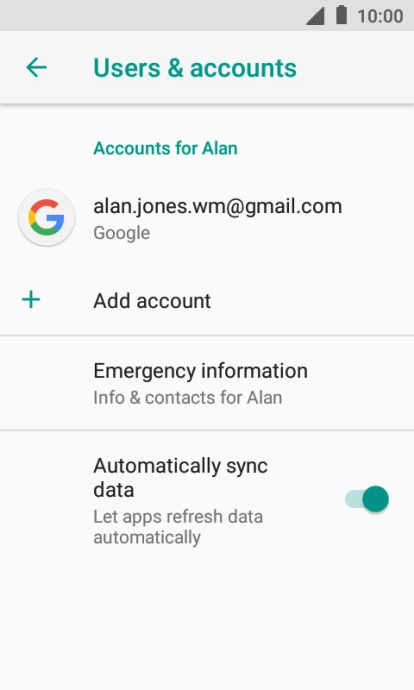 Press the Home key to return to the home screen. Press the Home key to return to the home screen.
