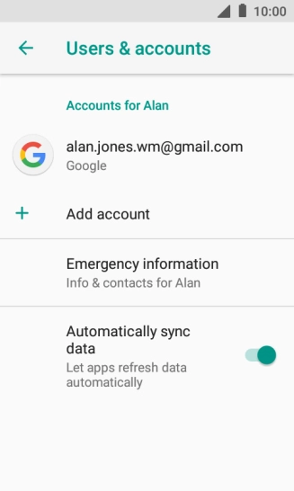 Press the Home key to return to the home screen. Press the Home key to return to the home screen.