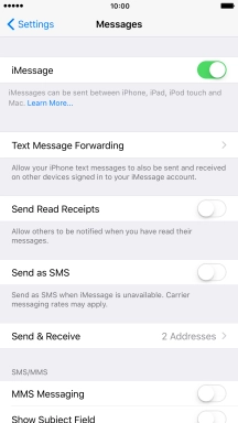 Press the indicator next to Press the indicator next to