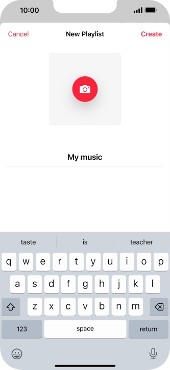 Press Create. Press Create.