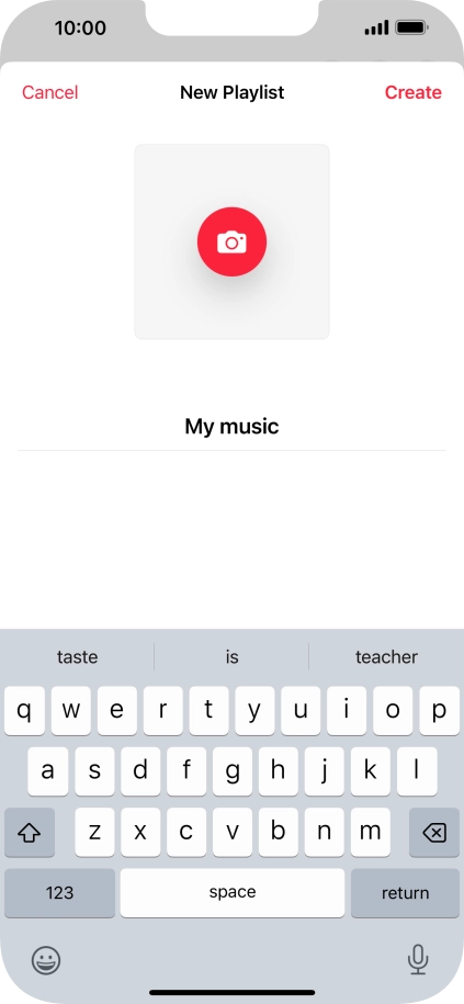 Press Create. Press Create.