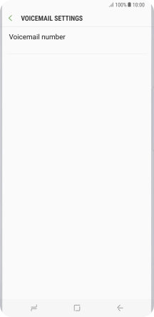 Press Voicemail number. Press Voicemail number.