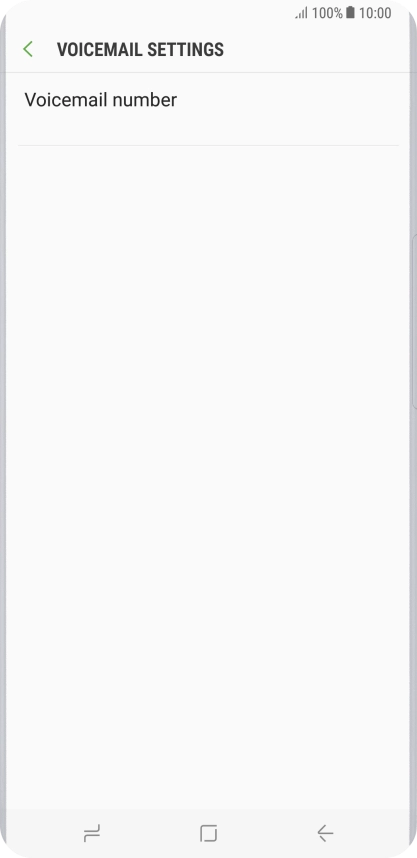 Press Voicemail number. Press Voicemail number.
