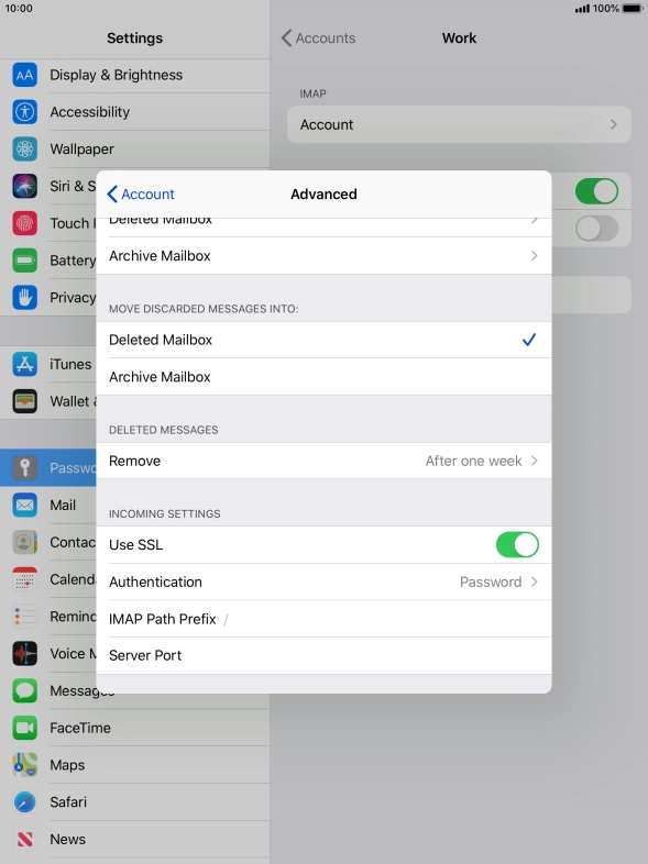 Press the indicator next to Press the indicator next to