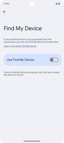 Press the indicator next to Press the indicator next to
