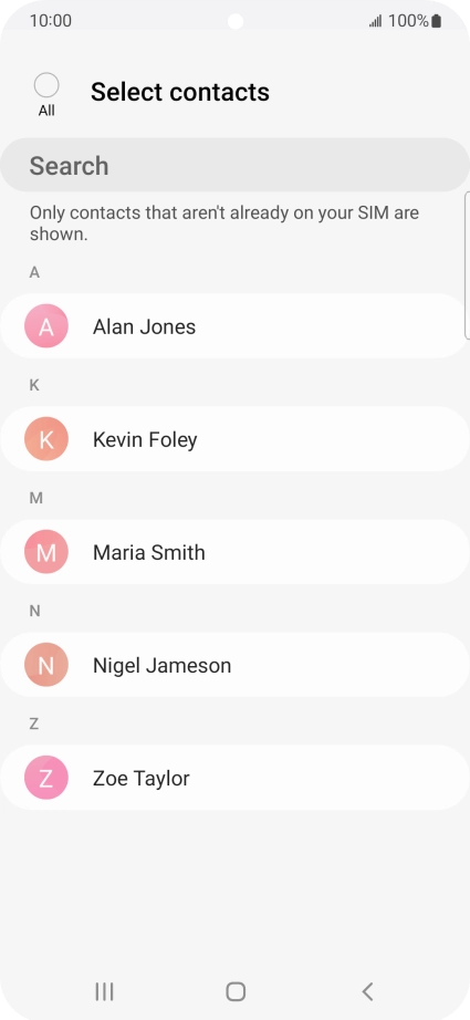 Press the field above Press the field above