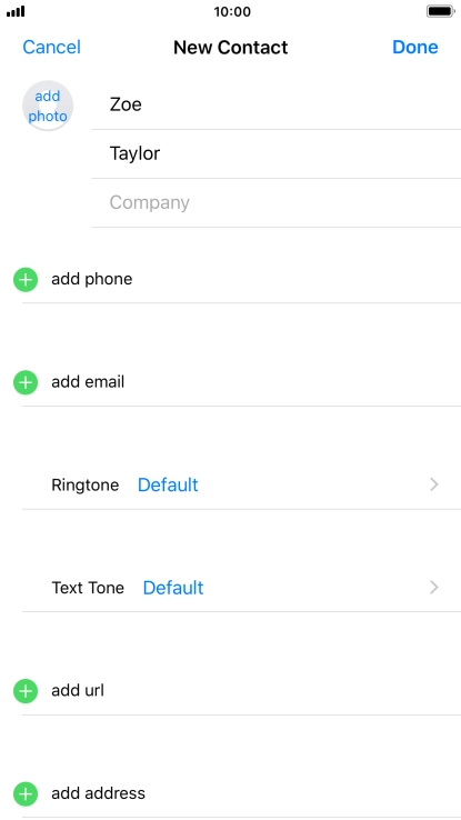 Press add phone. Press add phone.
