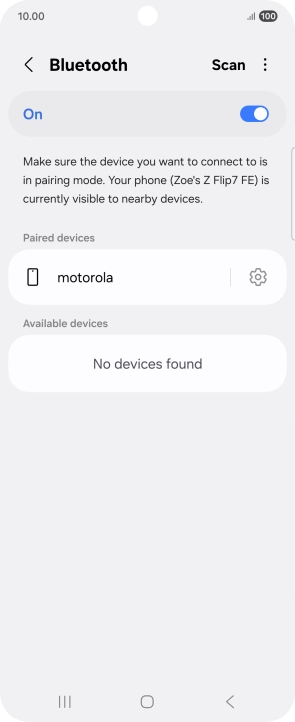 Press the Home key to return to the home screen. Press the Home key to return to the home screen.