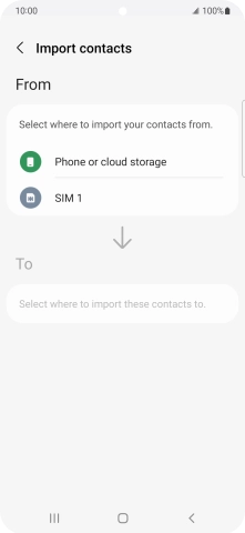 Press the name of the SIM. Press the name of the SIM.