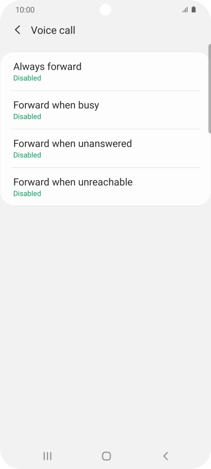 Press the Home key to return to the home screen. Press the Home key to return to the home screen.