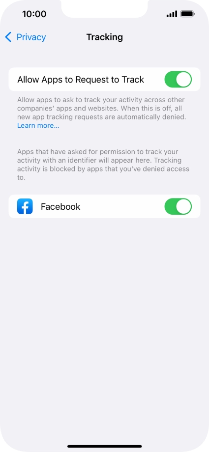 Press the indicator next to Press the indicator next to
