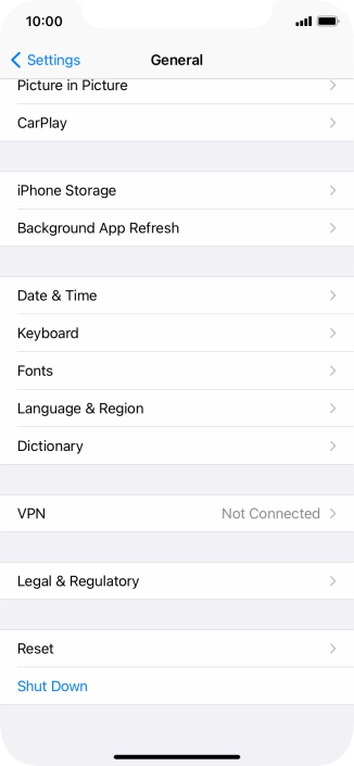 Press Reset. Press Reset.