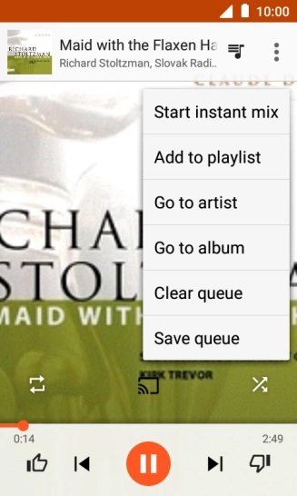 Press Add to playlist. Press Add to playlist.