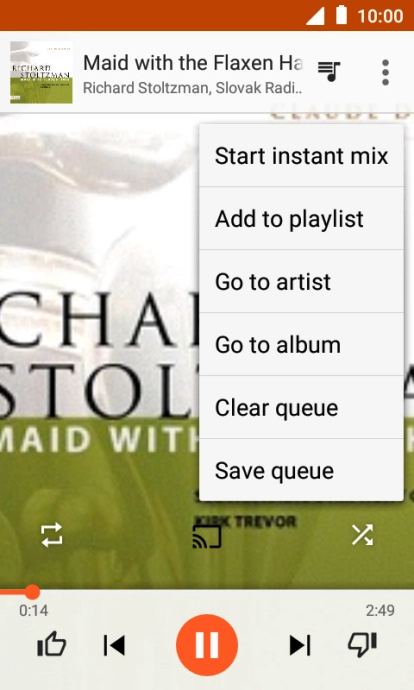 Press Add to playlist. Press Add to playlist.