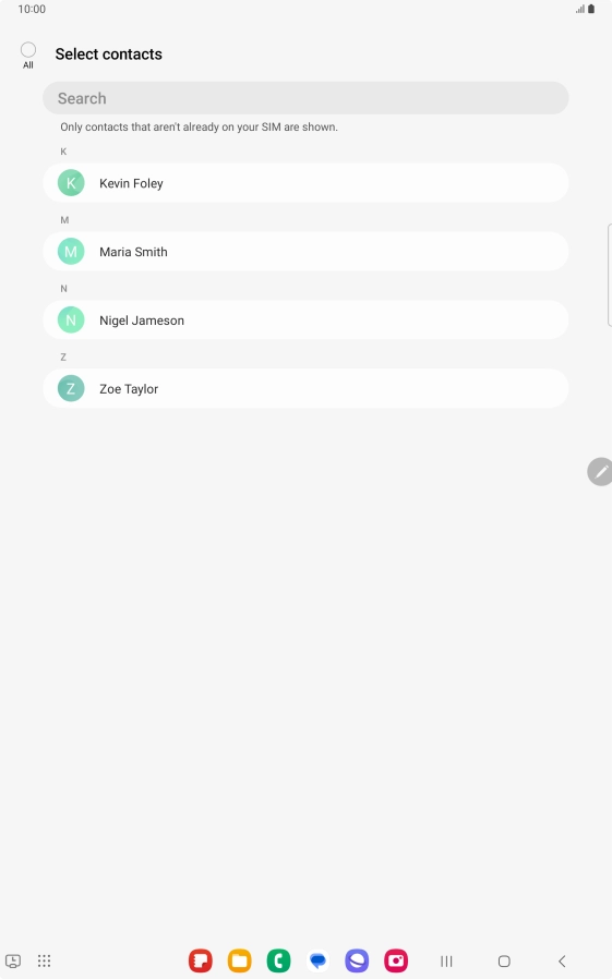 Press the field above Press the field above