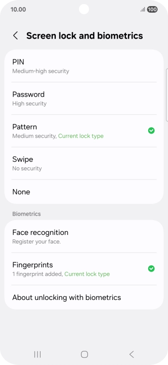 Press None. Press None.