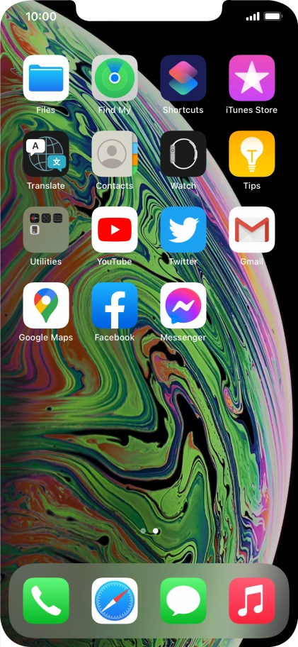 Press and hold the required app. Press and hold the required app.